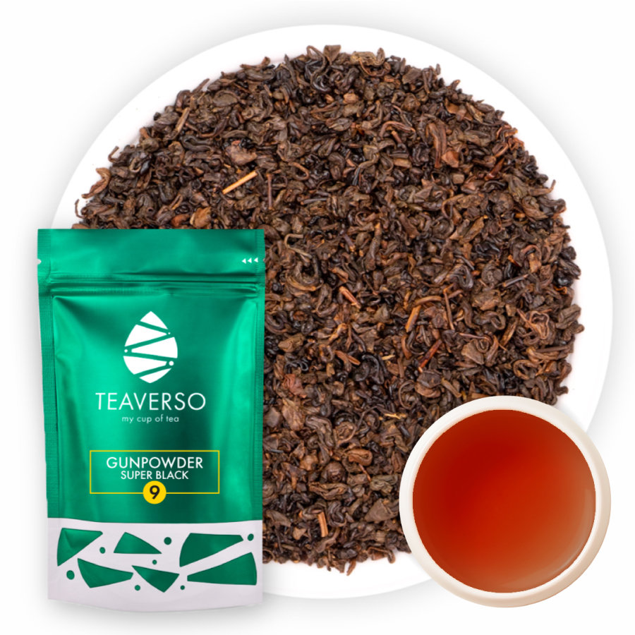 Herbata czarna Gunpowder Super Black 50 g