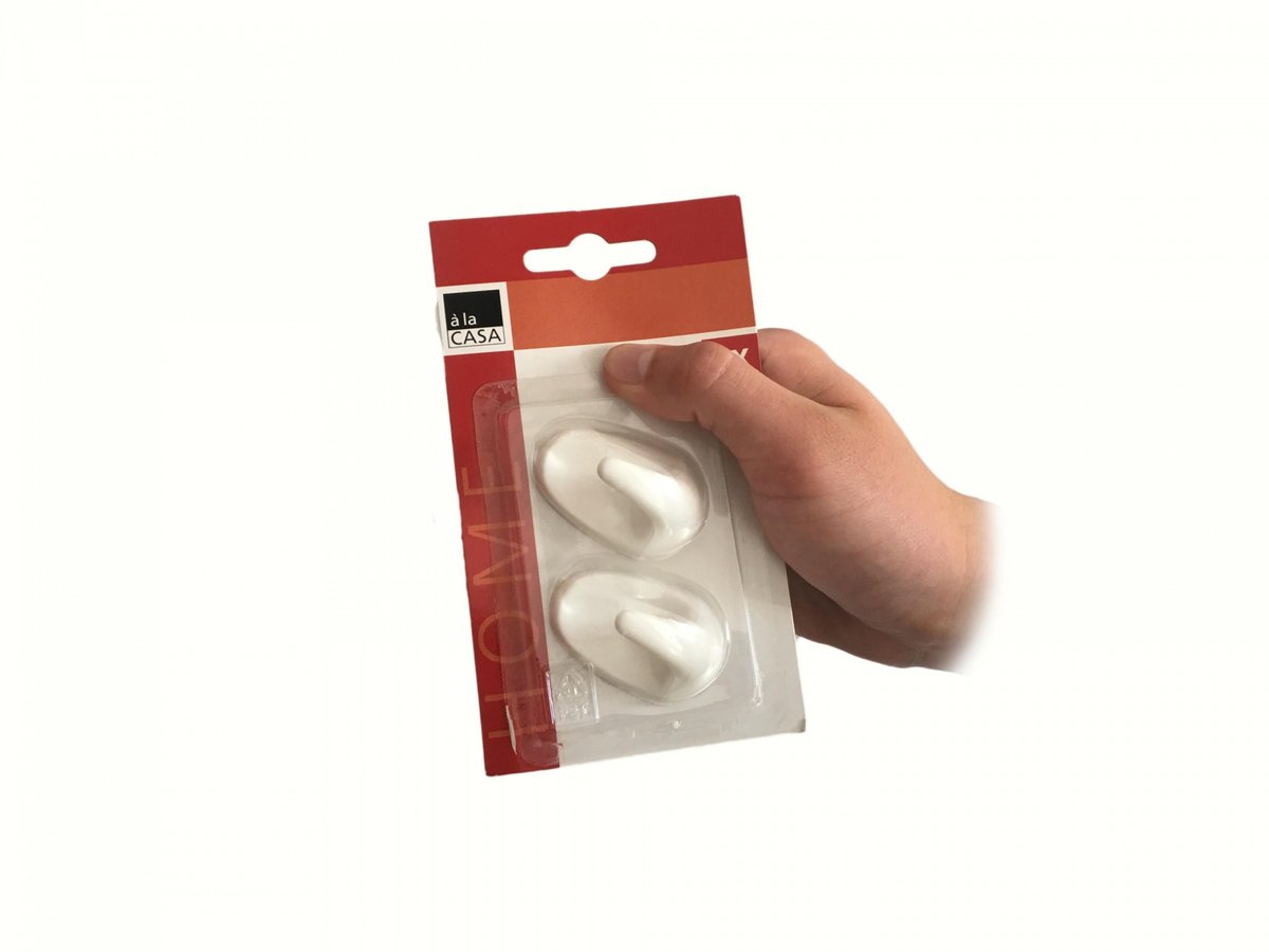 Rewe Haki Haczyki Komplet haków samoprzylepnych 2 szt a la Casa