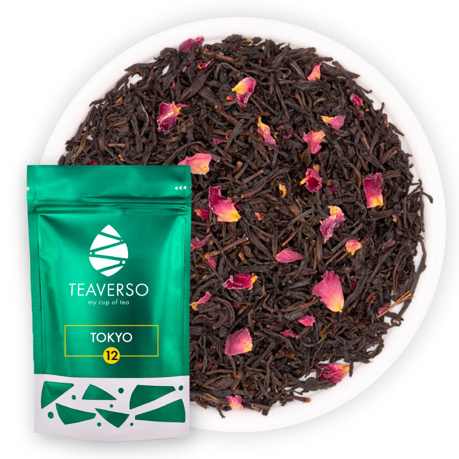 Earl Grey z różą TOKYO 50 g