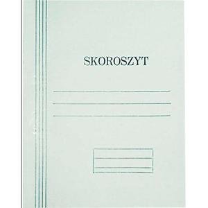 Barbara, teczka kartonowa A4 250 g/m2 z gumką biała