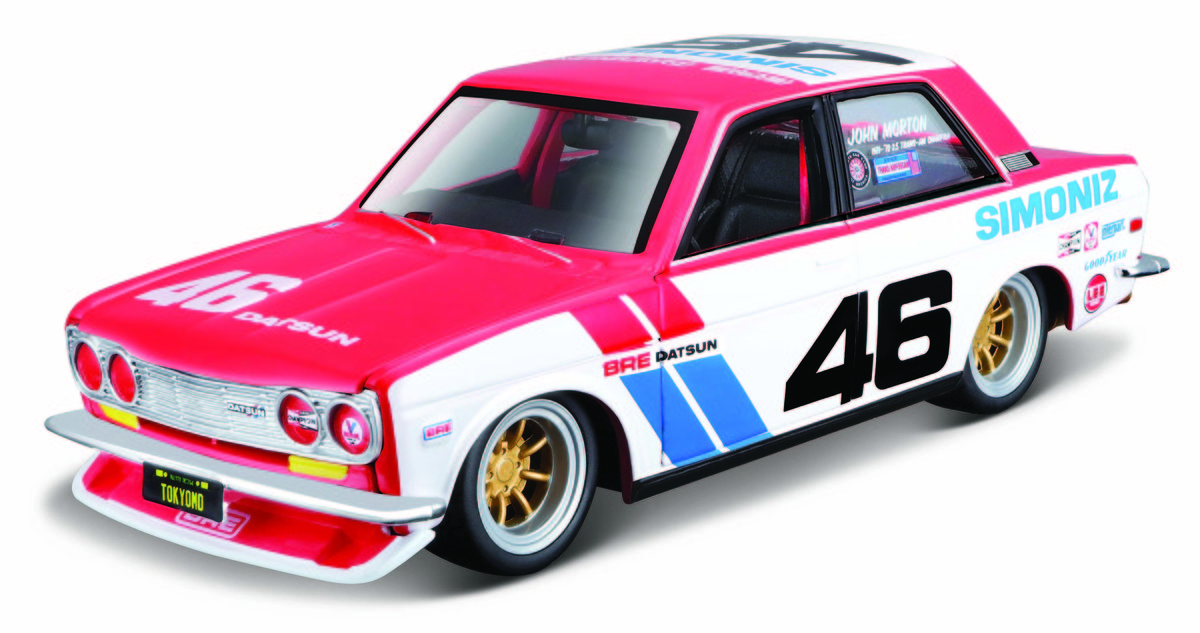 Model Maisto Design Bre Datsun 510 1971 1/24 32532