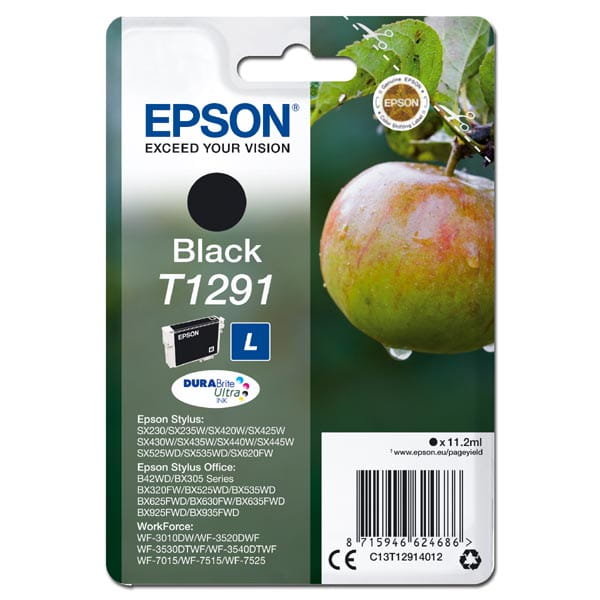 Tusz Epson T1291 Black C13T12914012 11,2 ml
