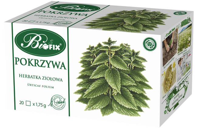 BiFIX Pokrzywa herbatka ziołowa ekspresowa 20 torebek 1125663