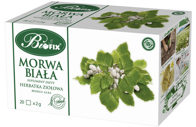 BiFIX Morwa biała herbatka ziołowa ekspresowa 20 torebek 1125667