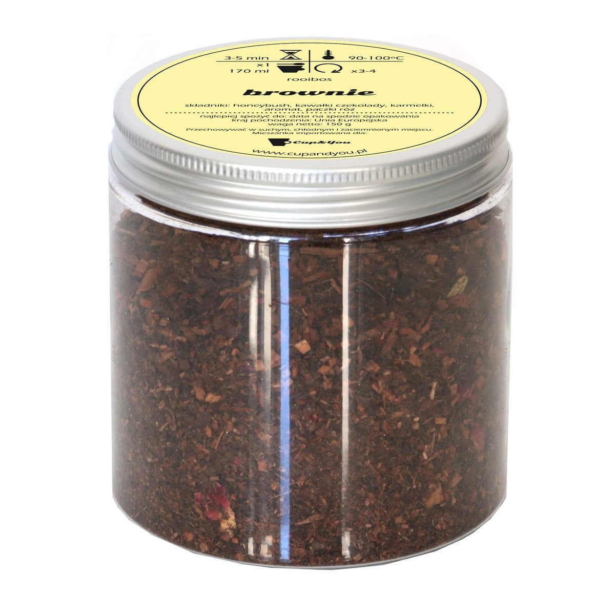 Herbata Rooibos Honeybush o smaku brownie 150g