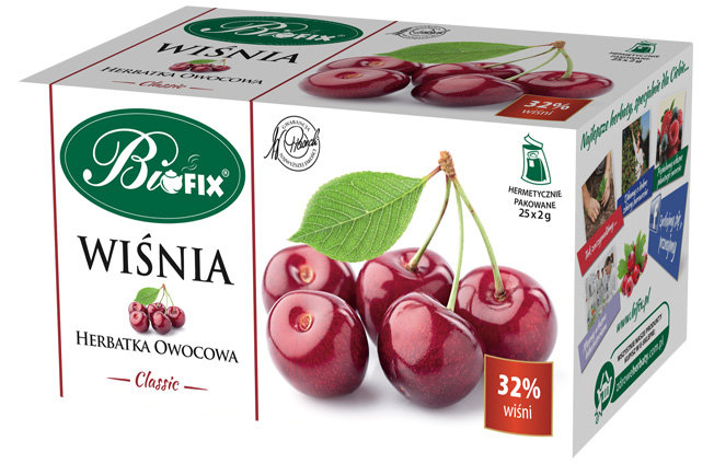 Bi fix Classic Wiśnia Herbatka owocowa ekspresowa