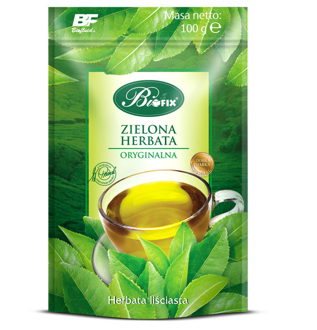 BiFix Zielona herbata oryginalna liściasta 100 g 1125689