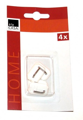 Rewe Haki Haczyki Haczyki do firanek zazdrosek 4 szt a la Casa