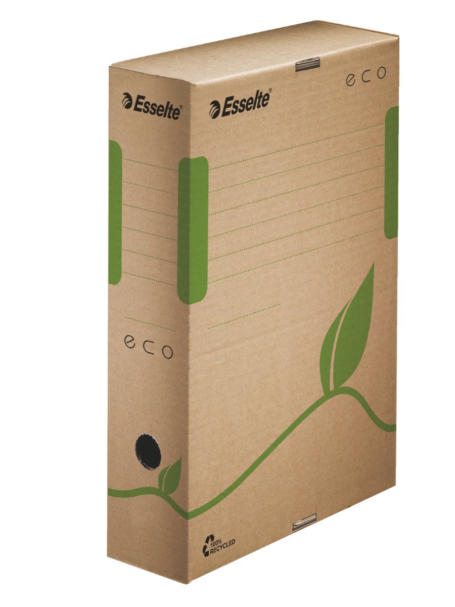 Esselte Pudło archiwizacyjne ECO 80mm brązowe (25szt) 623916