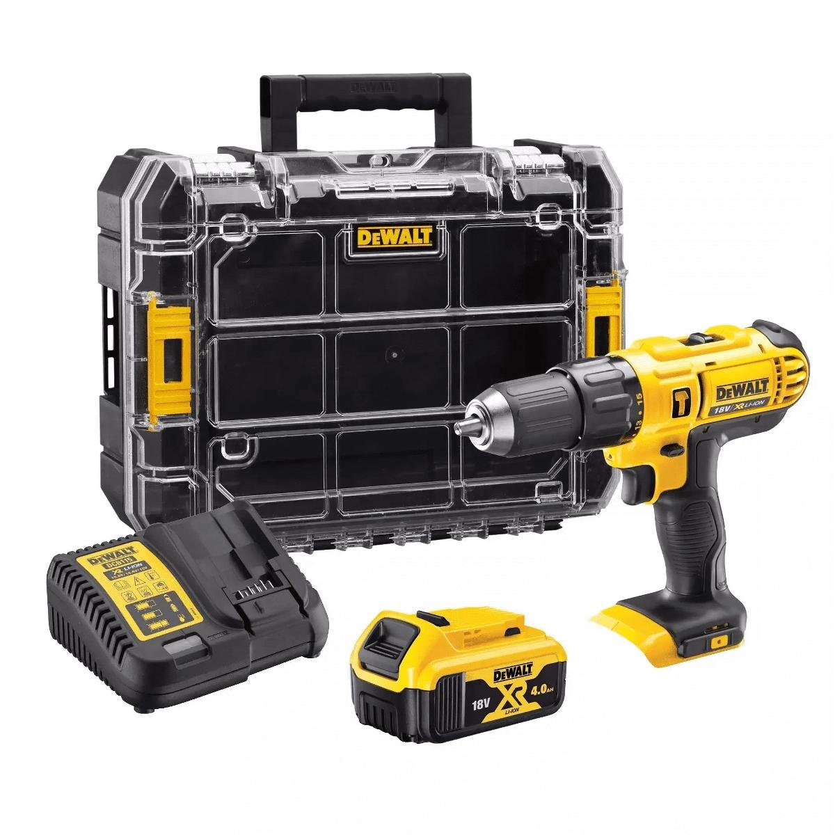 DeWalt Wiertarko-wkrętarka udarowa XR 18 V 2 x 4,0 Ah DCD776M1T-QW