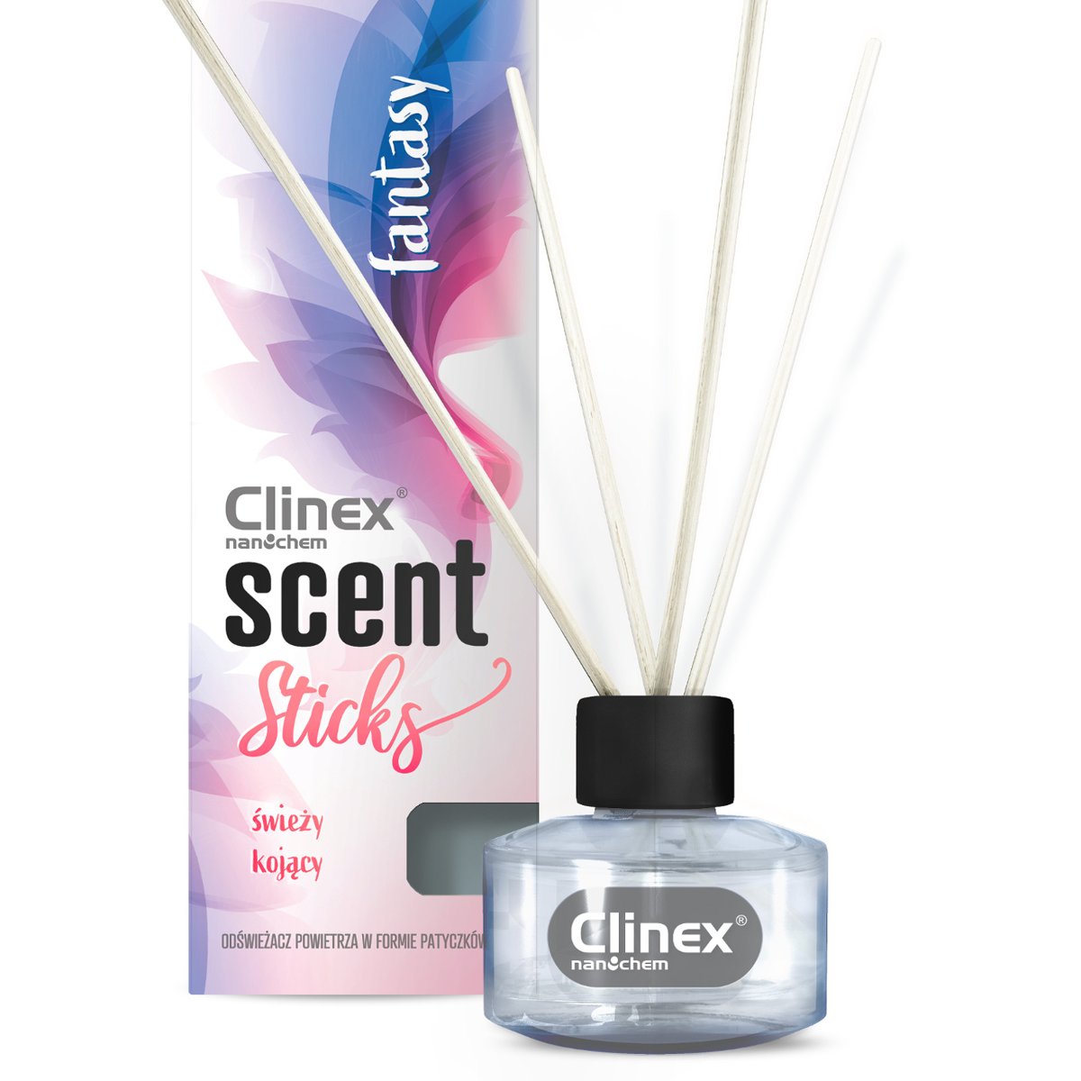 Clinex Sticks Fantasy Patyczki zapachowe 45 ml