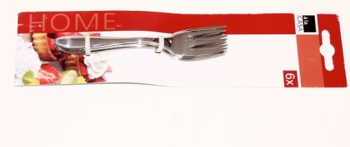 Rewe Sztućce Widelczyki kuchenne 6 szt 18/8 a la Casa