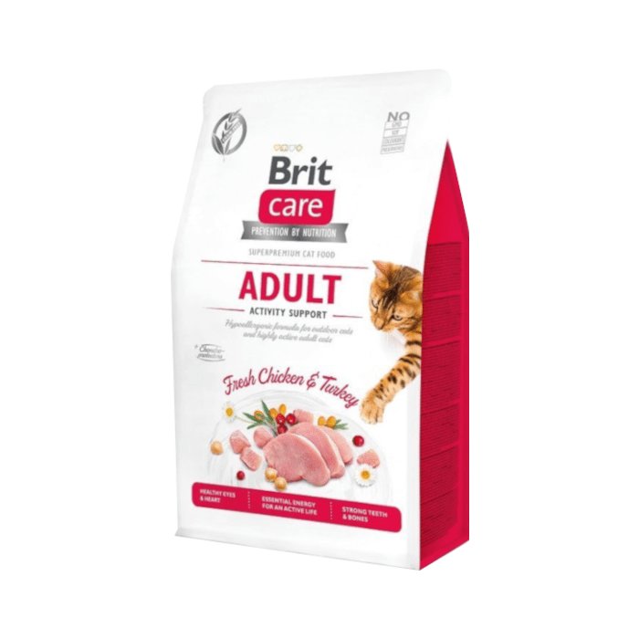 Brit Care Cat Grain Free Adult Activity Support 7 kg