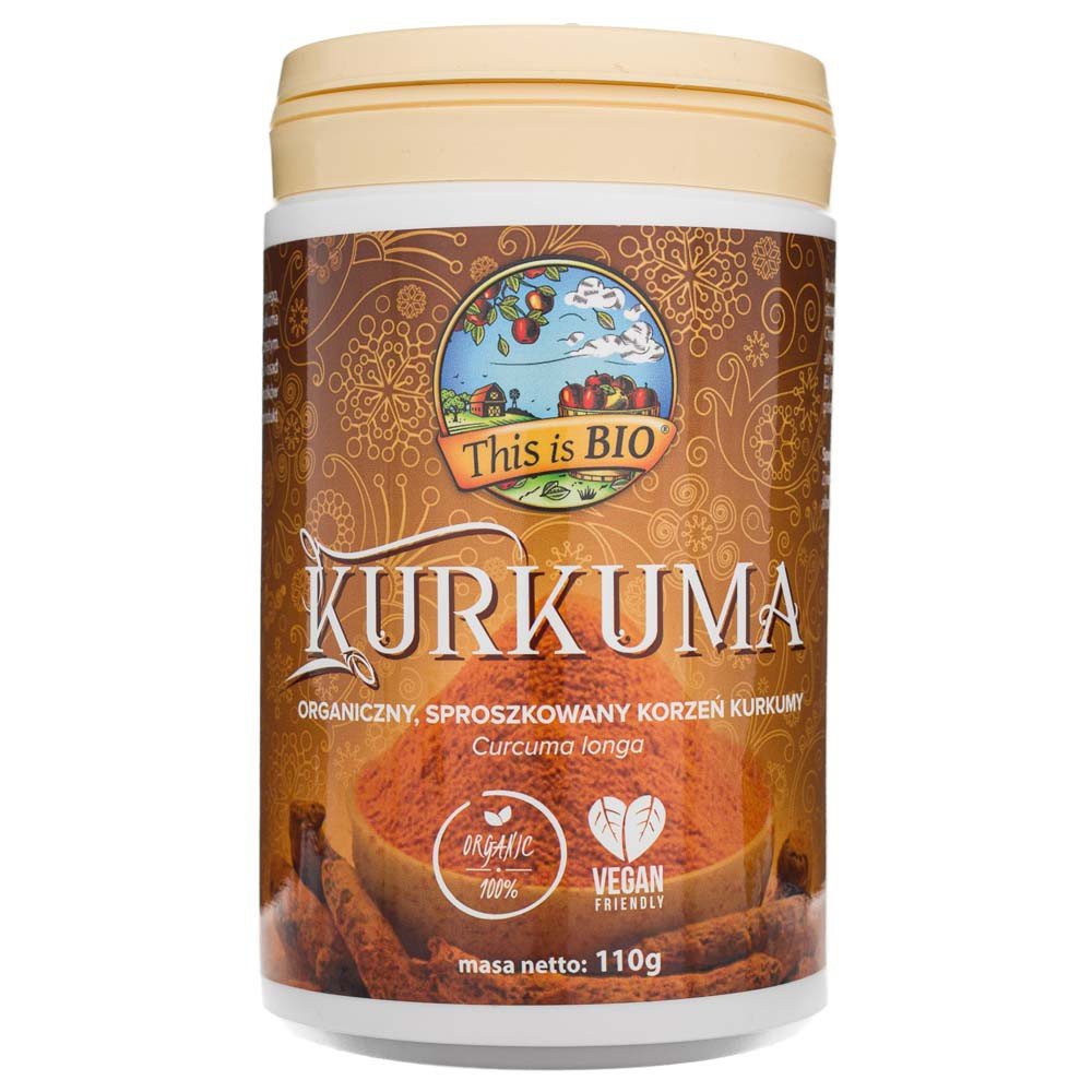KURKUMA 100% ORGANIC - 110g - This is BIO