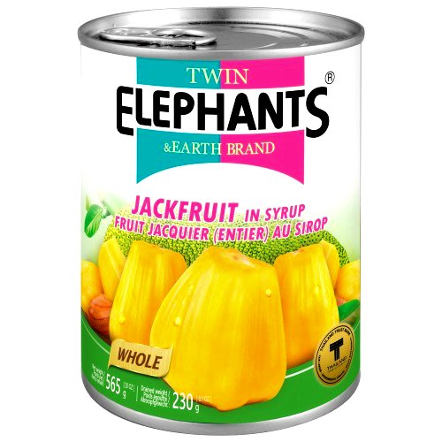 Jackfruit (dżakfrut) w syropie 565g - Twin Elephants & Earth Brand
