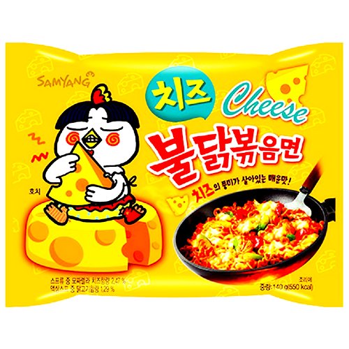 Samyang Makaron instant Ramen Ostry Kurczak serowy marki Samyang 140g