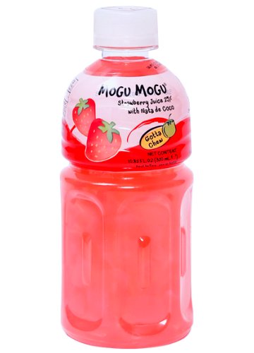 Sappe Mogu Mogu Truskawka z dodatkiem Nata de Coco 320ml  Sappe
