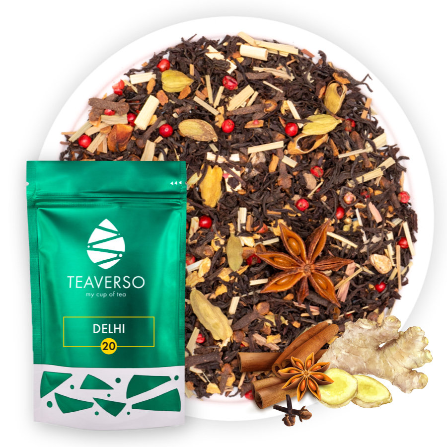 Herbata czarna z przyprawami DELHI 50 g