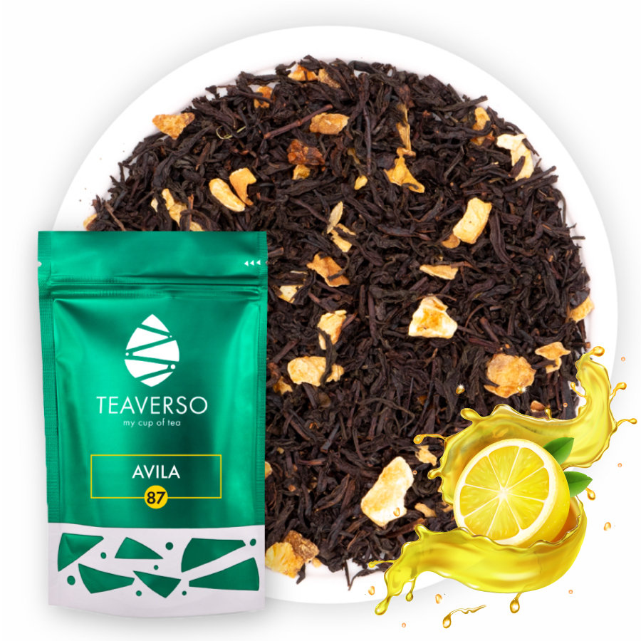 Herbata czarna z cytryną AVILA 50 g