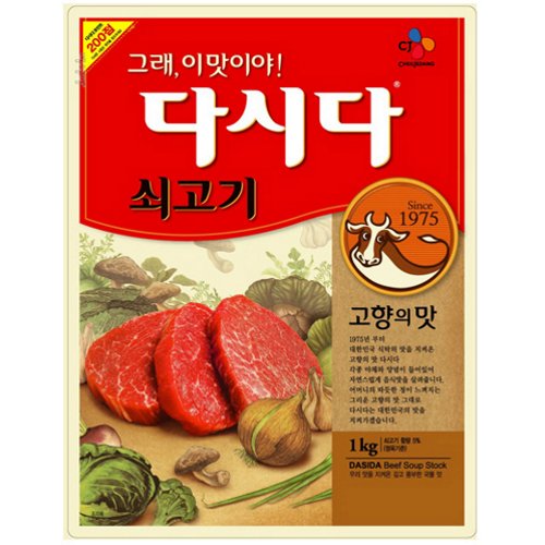 Bulion wołowy Dashida 1kg - CJ (Cheiljedang)