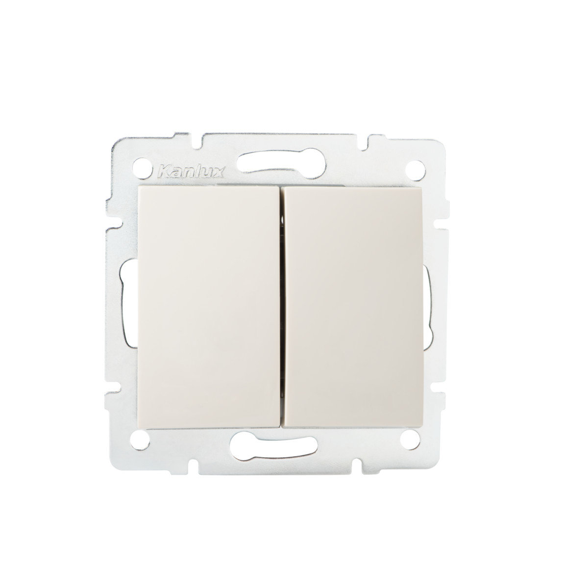 Kanlux Łącznik dwugrupowy świecznikowy LOGI 02-1010-103 kr 25126