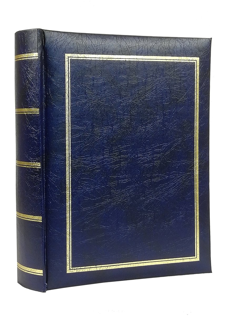 ALBUM szyty CDSSP; 200 zdjęć 13x18 bez opisu GRANATOWY