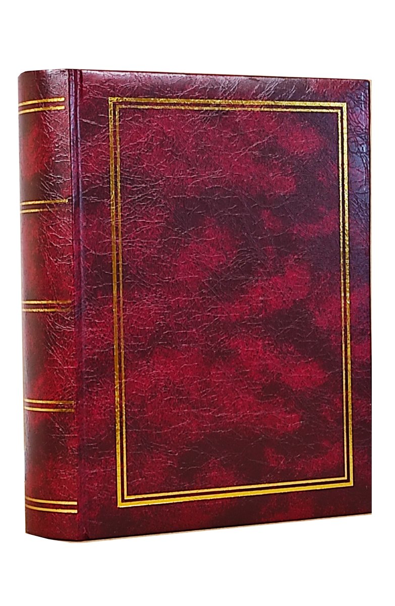 ALBUM szyty CLASSIC na 200 zdjęć 10x15 z opisem BORDOWY