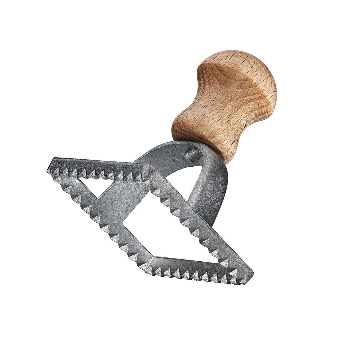 Kuchenprofi KWADRATOWY WYKRAWACZ DO RAVIOLI 7 X 7 CM DREWNO BUKOWE FREEFORM KU-0803812570
