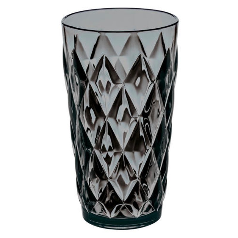 Koziol Szklanka Crystal 450 ml - - antracytowa Kz-3544540 (Koziol Kz-3544540)