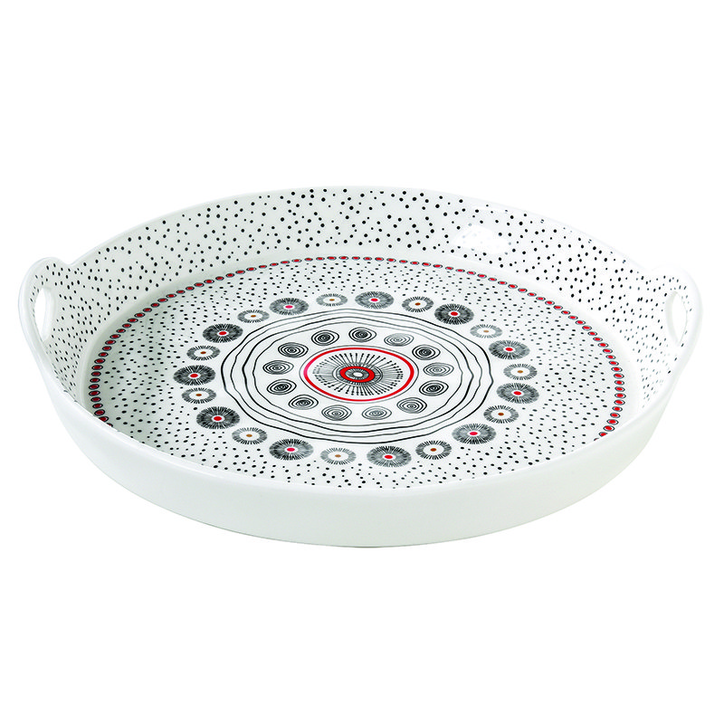 Porcelanowa taca serwisowa Nuova R2S Organic