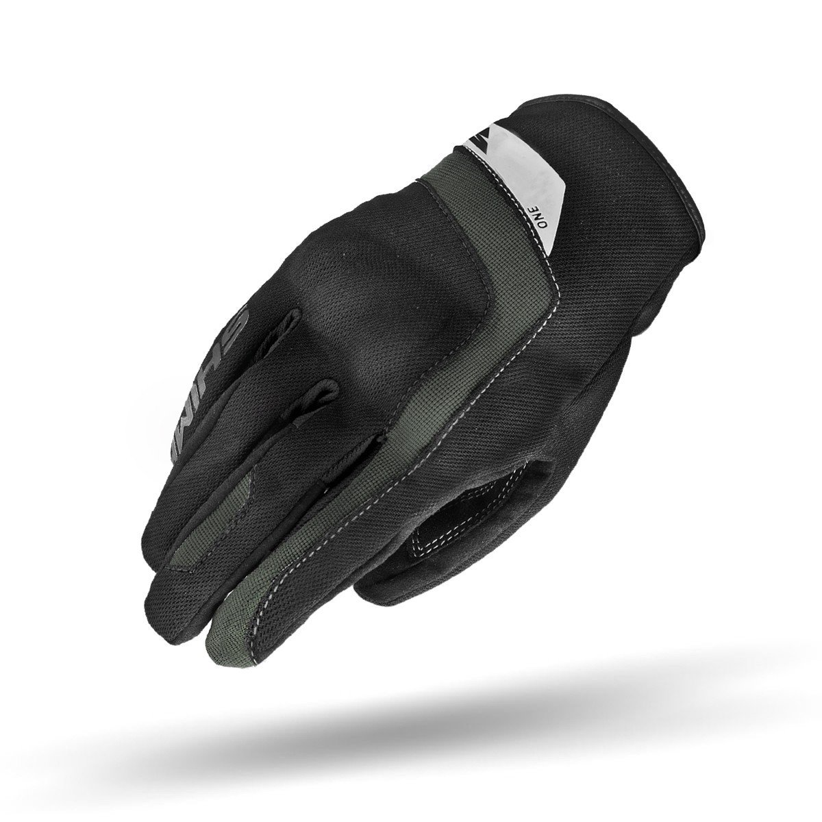 Shima ONE MEN Summer krótkie rękawice motocyklowe, quad, ATV tekstylne (S-XXL, czarne), XL