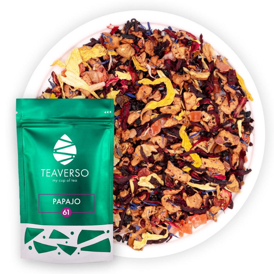 Herbata owocowa jabłko papaja PAPAJO 50 g