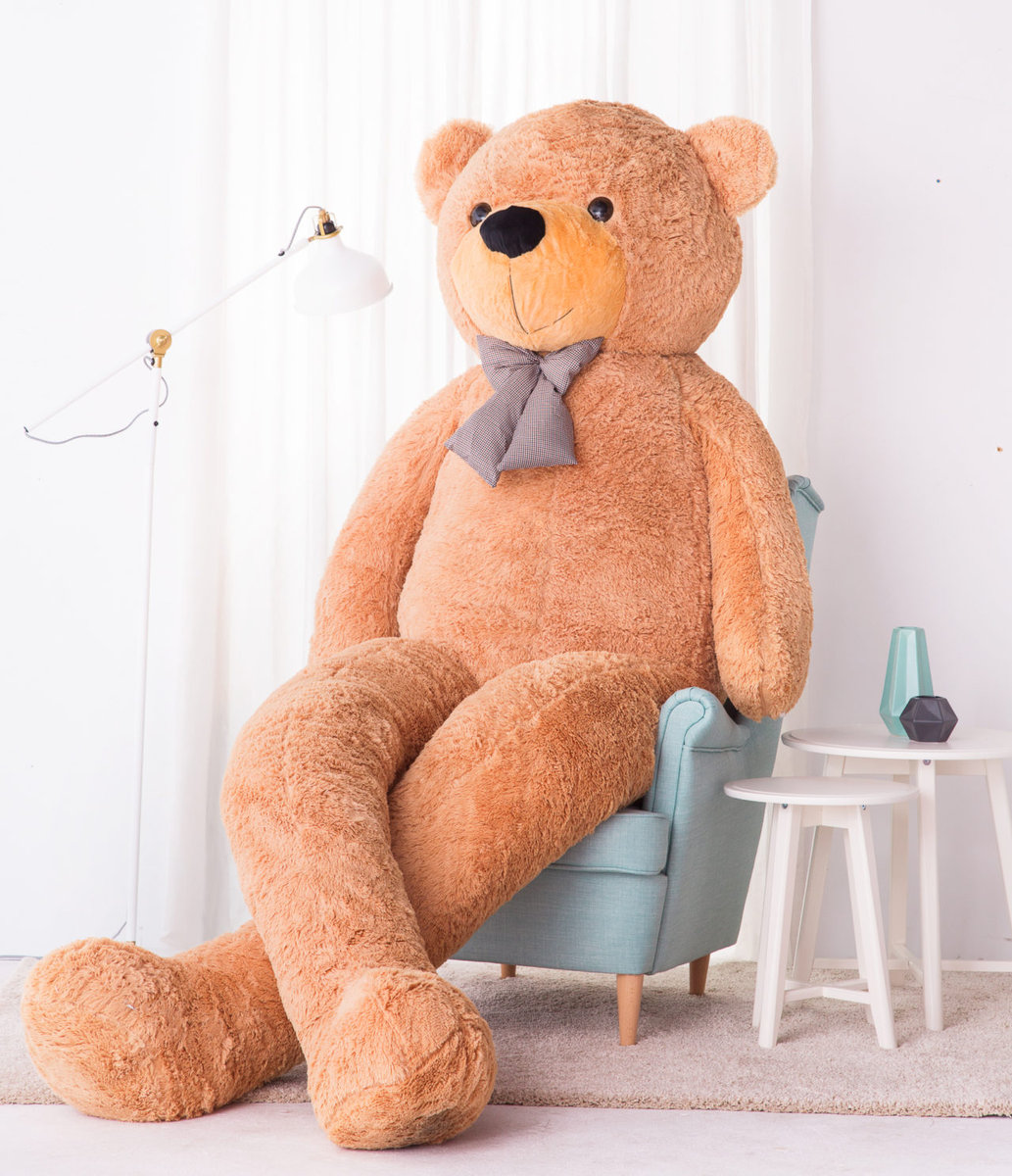Miś Gustaw, Miś Classico, beżowy, 300 cm