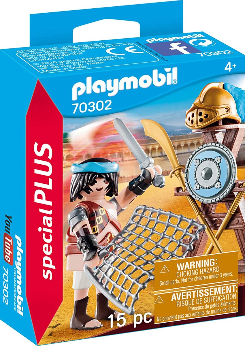 Playmobil Gladiator z bronią 70302 70302