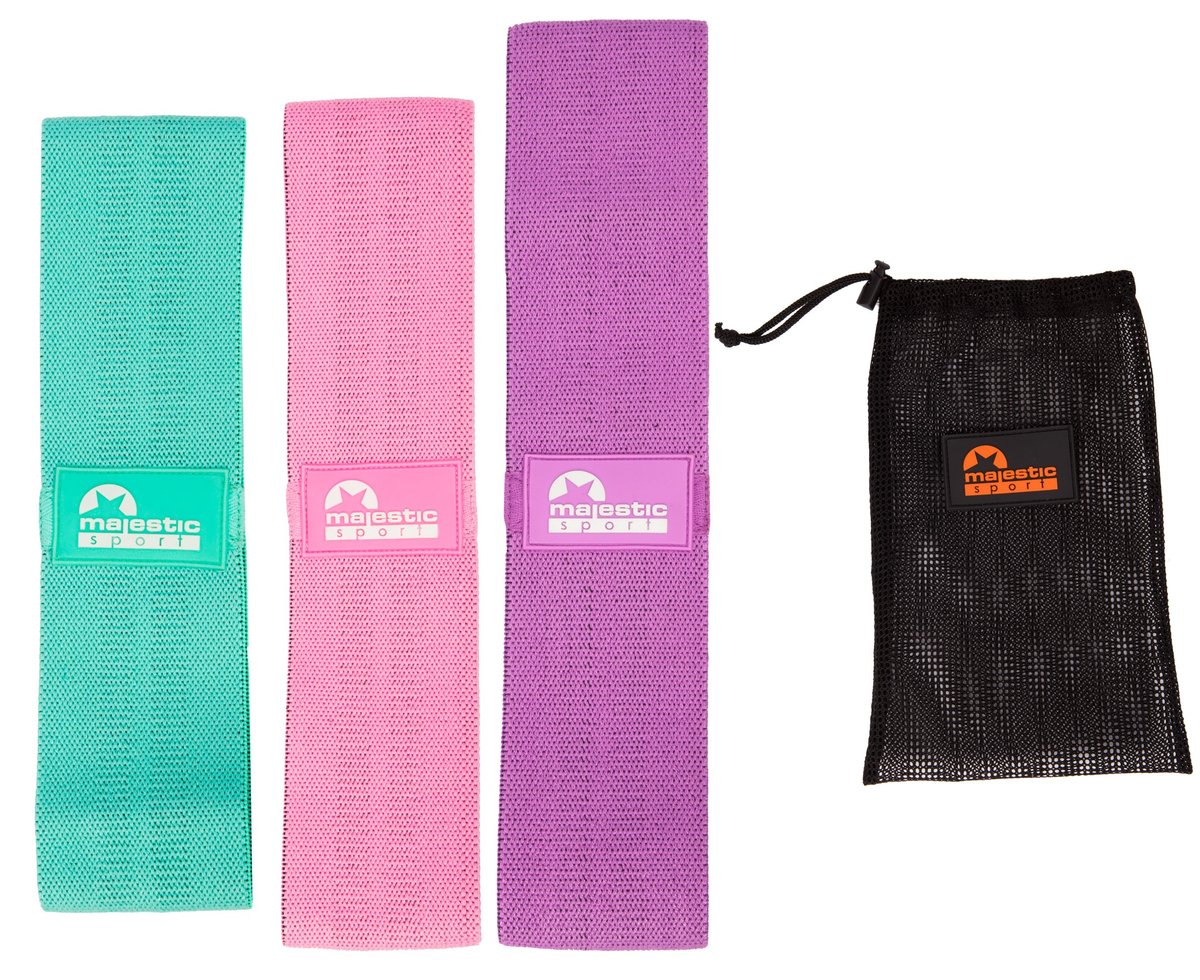 Zestaw taśm Hip Band mini z materiału 3 szt