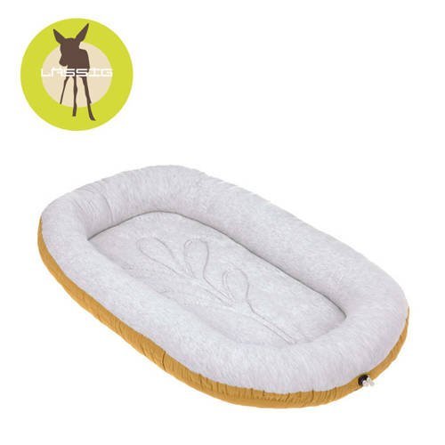 Lassig Lassig Kokon niemowlęcy dwustronny Cozy Home Baby Nest musztardowy solution-bc-7410-0