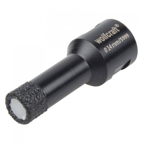 WOLFCRAFT Otwornica diamentowa śr 14mm CERAMIC do szlifierki kątowej 5999000 WF5999000