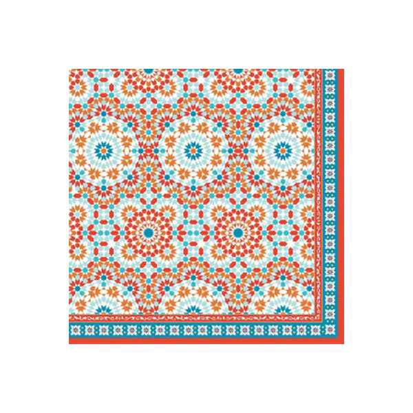 Nuova R2S R2S Serwetki 3-warstwowe 20szt R2S Napkins okągłe wzory 414 GRAN