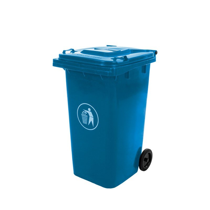 Pojemnik Na Odpady Komunalne 240 L Niebieski Kubeł