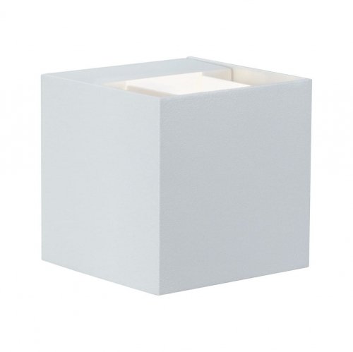 Paulmann Konstrukcja ścian lampa LED CyBo prostokątny 2 X 3 W Biały 80 X 80 mm (466597)