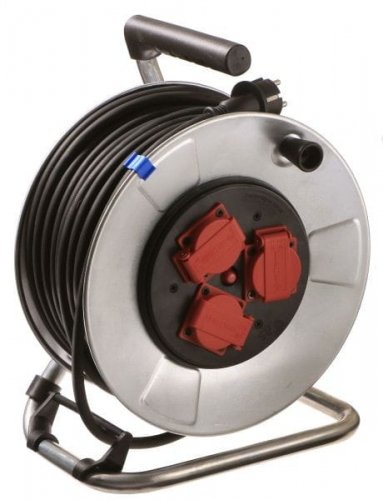 As-Schwabe Przedłużacz bębnowy 40 m AS-SCHWABE 3G1,5 neopren metalowy AS810314