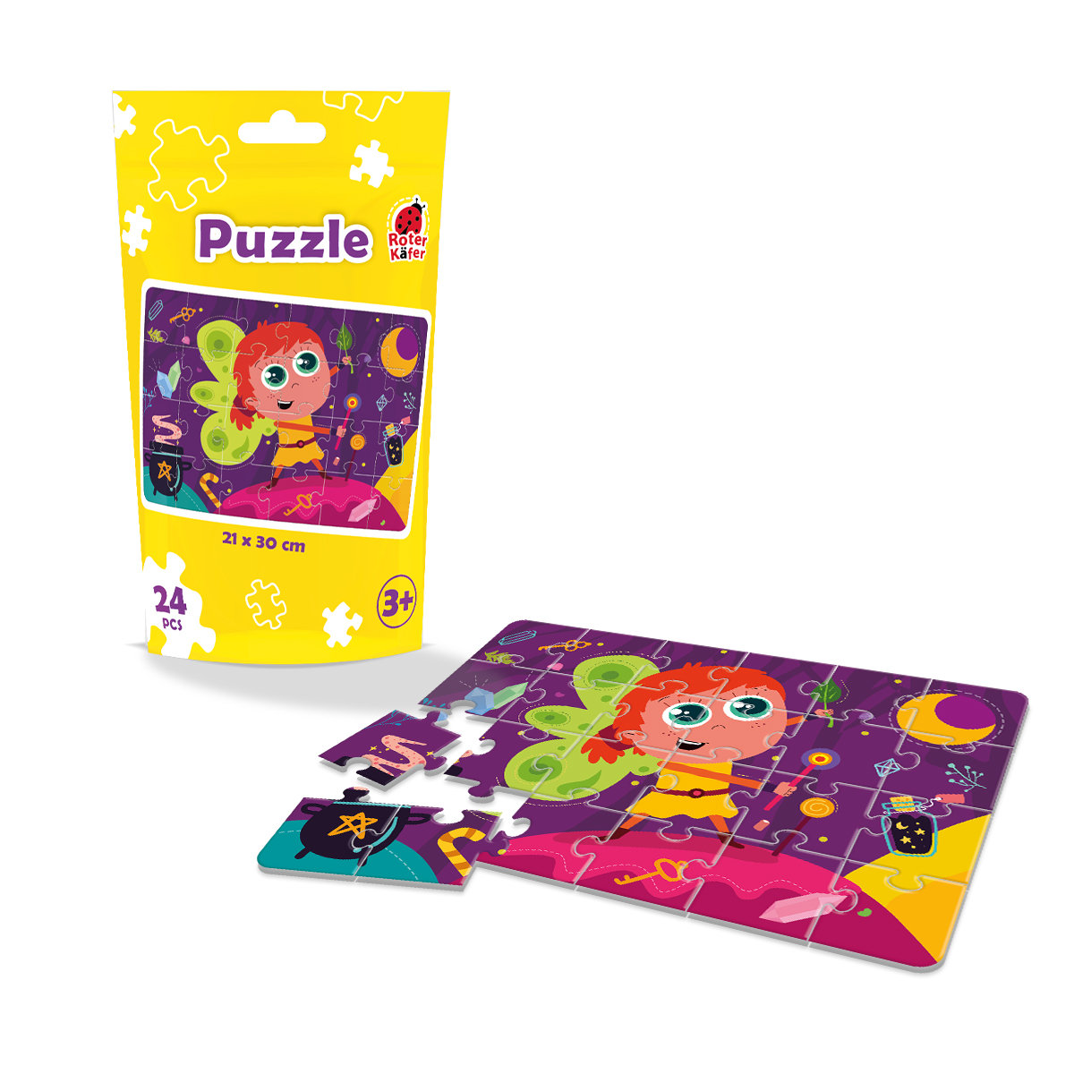 Roter Kafer Puzzle edukacyjne - Wróżka