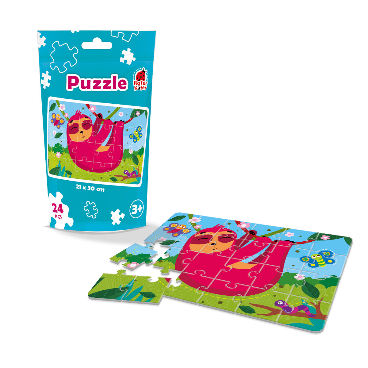 Roter Kafer Puzzle edukacyjne - Leniwiec