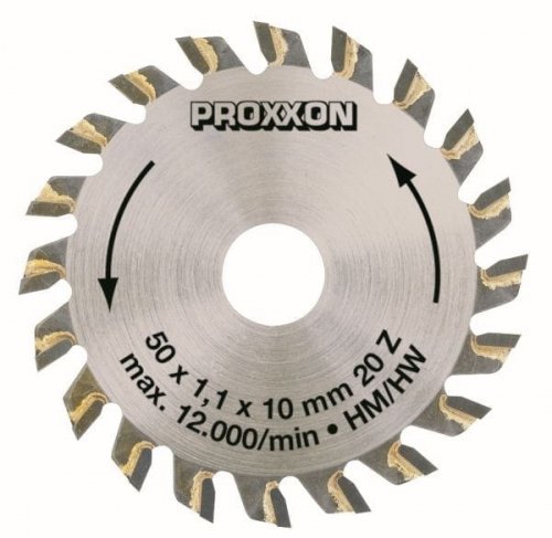 Tarcza 50/10 mm TCT 30 Proxxon