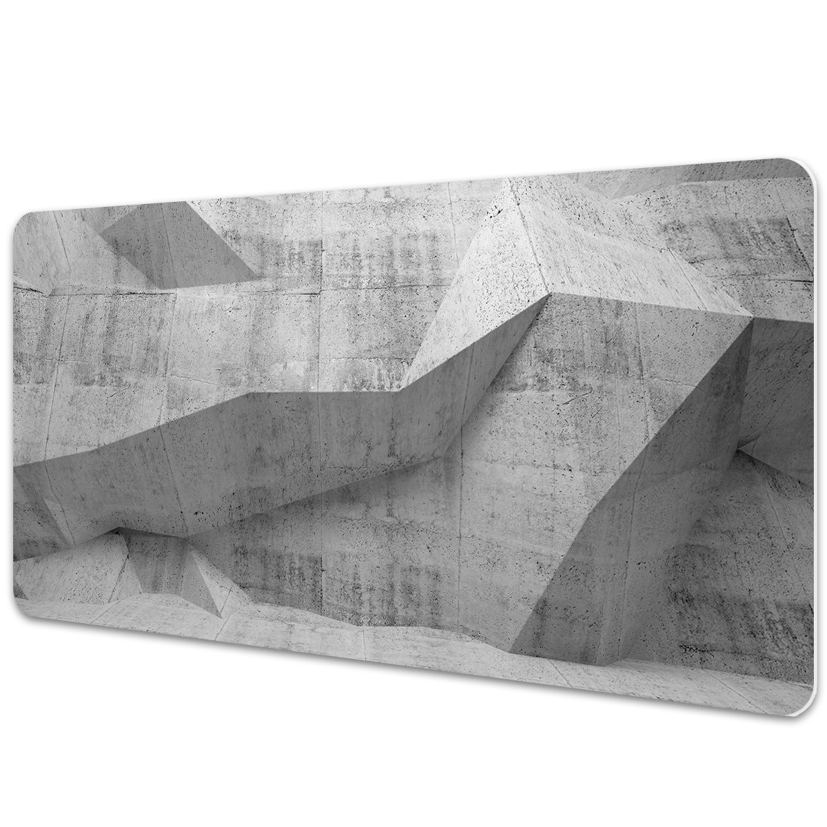 Mata ochronna na biurko Abstrakcja beton 90x45 cm