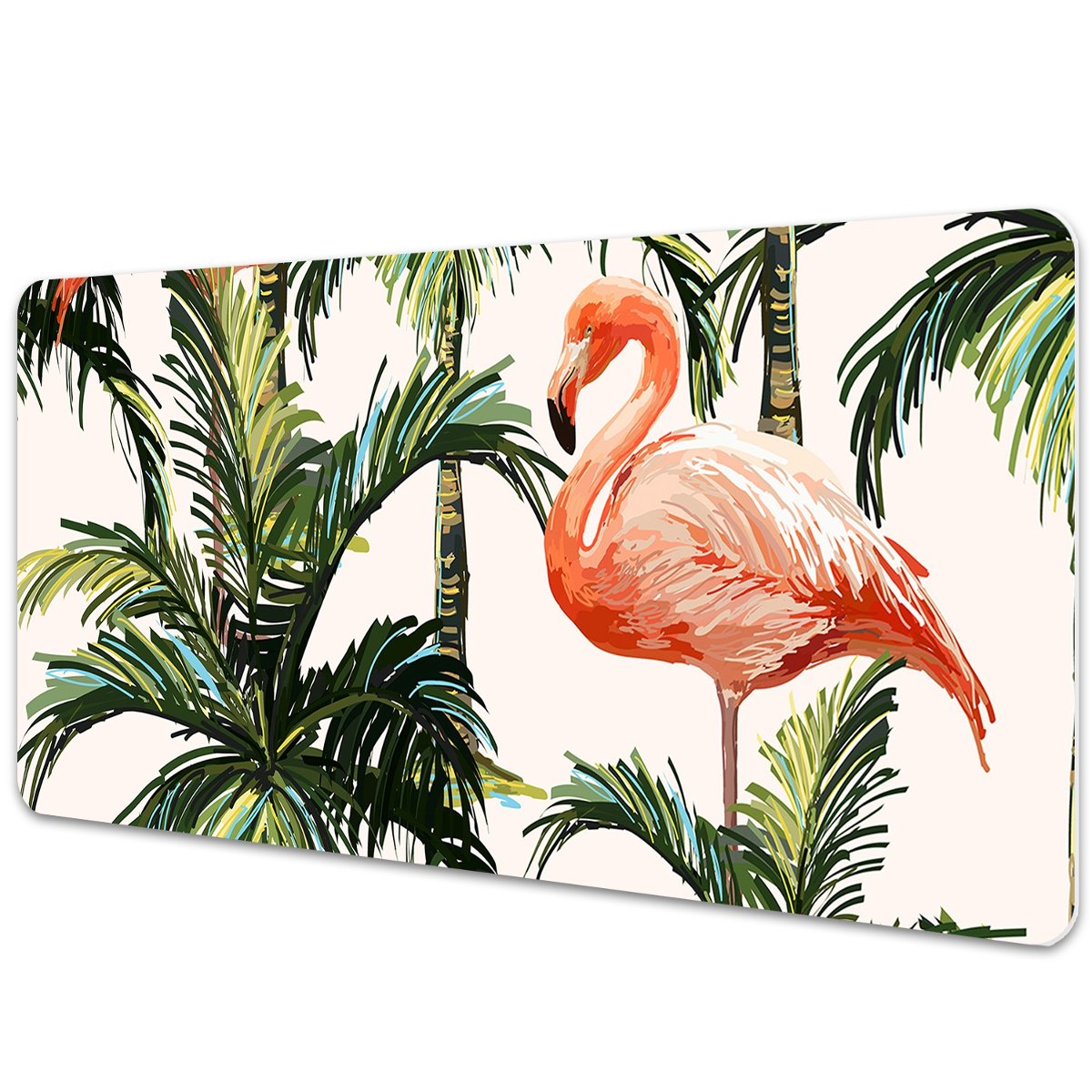 Podkładka pod mysz i klawiaturę Flamingi 90x45 cm