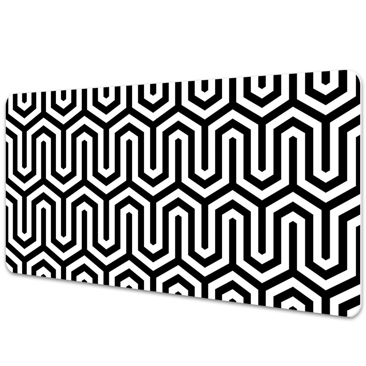 Duża podkładka na biurko Geometryczny wzór 90x45cm