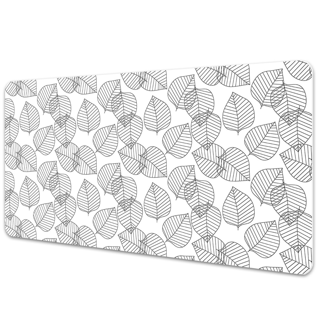 Ochronna podkładka na biurko Liście wzór 90x45 cm