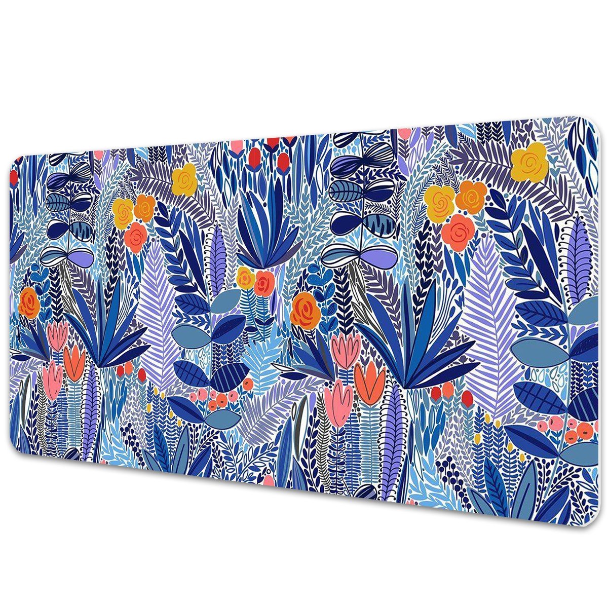 Mata ochronna z nadrukiem Dzikie kwiaty 90x45 cm