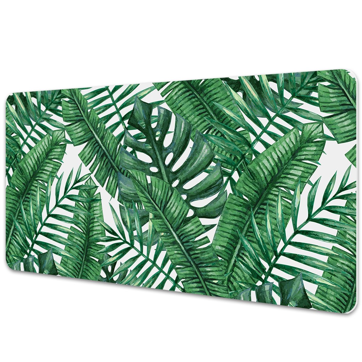 Mata ochronna z nadrukiem Monstera liść 90x45 cm